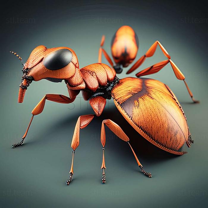 3D модель Patagonomyrmex laevigatus (STL)